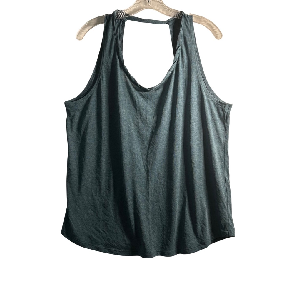 Nike Women's‎ Tank Top Racerback Athletic Workout Gym Teal Size XL